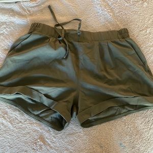 Zyia Olive Summer Shorts